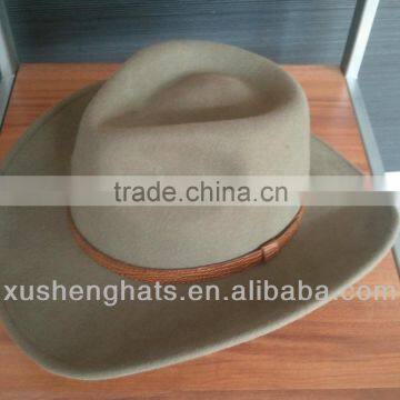 2014 100% wholesale wool felt fashion cowboy hat