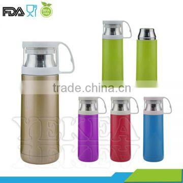 Wholesale Thermos of Double Wall Stainless Steel Thermos Flask Vacuum Flask With Lid Cup photo-4