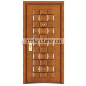 satisfied steel wooden door