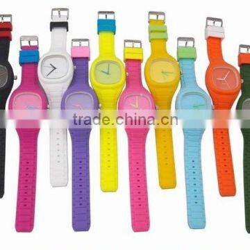 Silicone Wrist Watch Colorful Watch For Kids