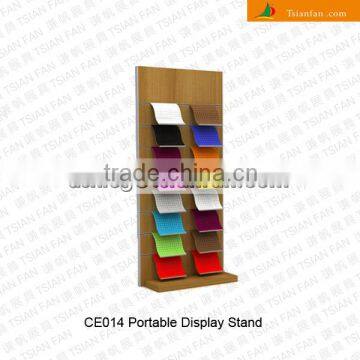 portable display rack stand for culture stones samples -CE014