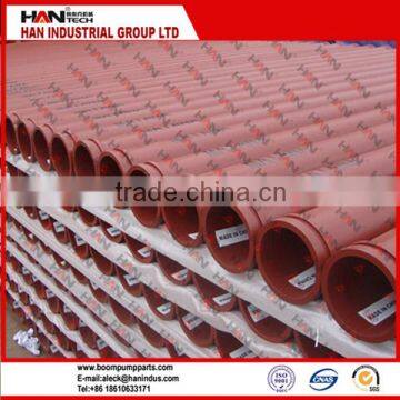 delivery pipe concrete pump ST52 DN125*3M steel pipe SCHWING 4.5mm