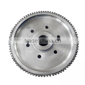 Custom precision metal fixed gear spur and helical gears starter drive gear