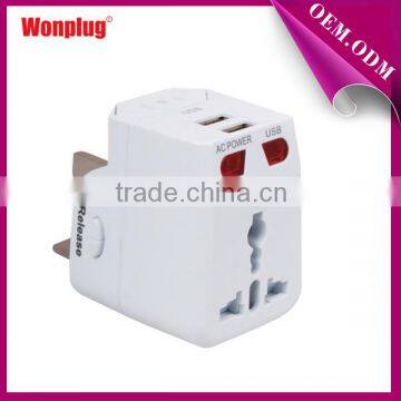New Patent All in One Usb Taiwan Travel Adaptor With Many Colors and Low Price photo-5