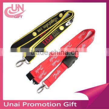 Best New Product Custom Woven Polyester Lanyard from chinese factory