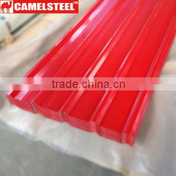 Competitive price for color steel roof tile with best service