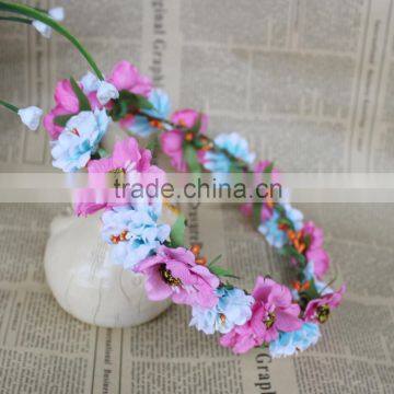 flower special occassion Head Wreath Garland for wedding accessories