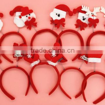 Wholesale christmas decoration, party necesaary items, christmas head hoop, hair band for girl