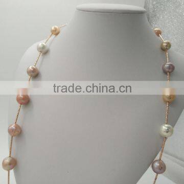 Decorative Elegant Women Silver Different Types of Pearls