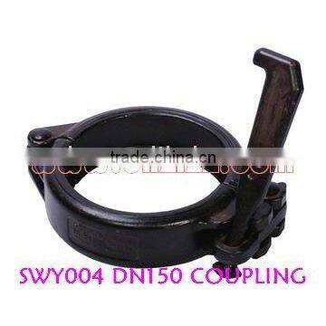 DN150 concrete pump pipe snap coupling