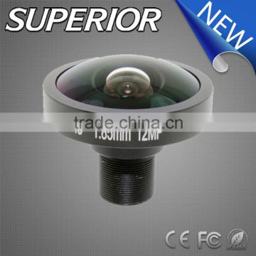 185 degrees m12 Fisheye projector lens use Brand outdoor projector 1.85mm fish eye lens