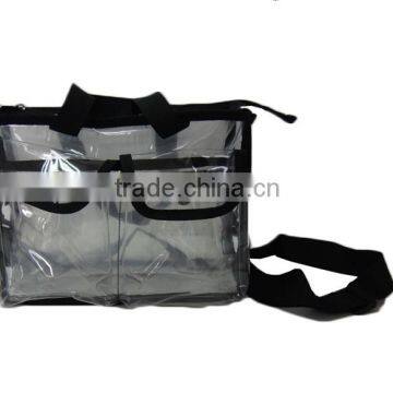 high quality product big cosmetic pvc sling bag