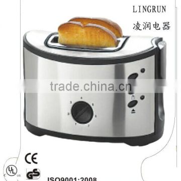 plastic CE GS CB approval 2 slice rotary toaster cover