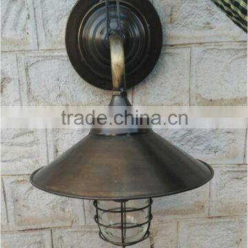 Antique Brass finish Wall Lamp