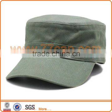 2016 Custom Green color blank military hat army cap