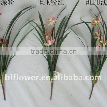 artificial orchid standing bush YL459