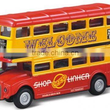 Mini Metal City Bus Mini Toys Bus Pull Back Bus