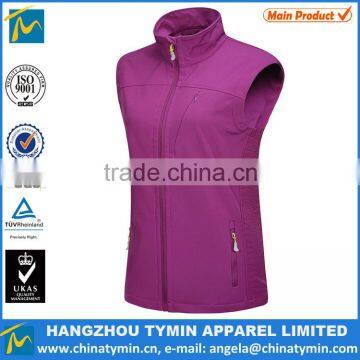new design 3 layers ladies breathable and waterproof women vest