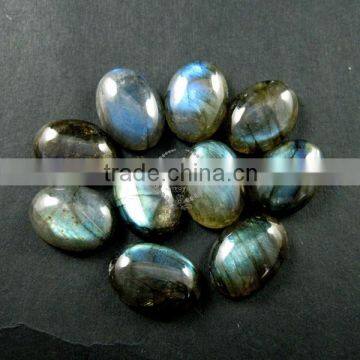 13x18mm AAA Grade Labradorite Shining Blue Oval Cabochon Special Jewelry Findings Supplies for Ring,DIY Pendant 4120057 photo-2
