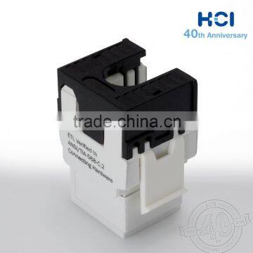 Network Solution RJ45 Super Cat6 UL 180 Degree Unshielded UTP Modular Keystone Jack photo-5