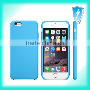 Soft Silicone cell Phone case for apple iphone 6, for iPhone 6 silicone case