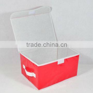 New various reusable storage box/non woven tote storage box/latest capacity storage box