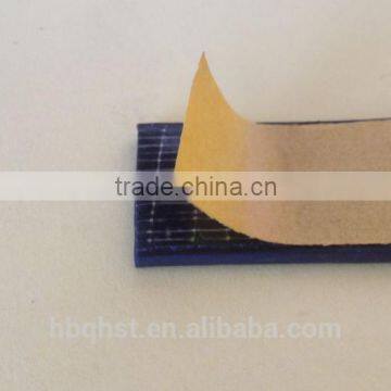 Self-adhesive black extruded damping epdm soft foam rubber seal strip