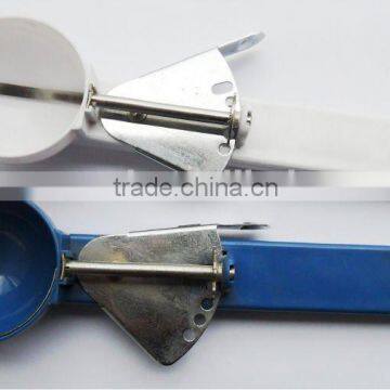 stainless steel icecream scoop with plastic handle