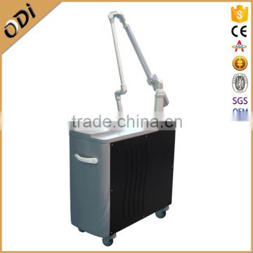 Strong articulated arm laser nd yag single pulse pigment removal laser machine