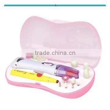 Professional manicure and pedicure sets to care nail