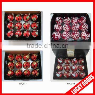 wholesale various design christmas ball in gift box