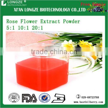 Wholesale Supplier Rosa rugosa/Rugosa Rose/Japanese Rose/Ramanas Rose Flower Extract Powder 5:1 10:1 20:1 for cosmetics