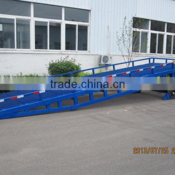 10T ajustable container loading ramp