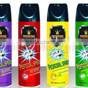 Oil basis insecticide aerosol