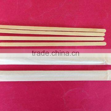 140*5*1mm good quality white wooden coffee stir sticks