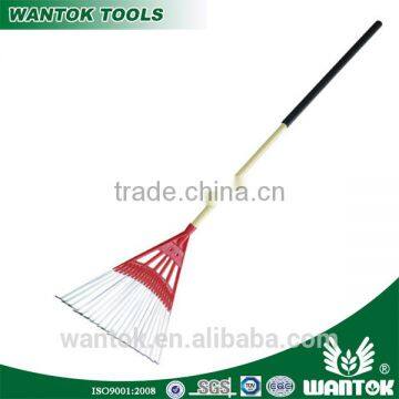 Metal & PP Leaf Rake with Handle