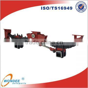 China 2 Axle Rear Trailer American Suspension