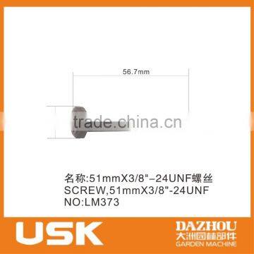 lawn mower spare parts screw