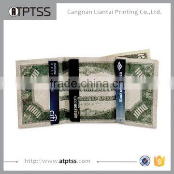 Cheap Custom Printing 1070d Slimfold Paper Wallet,tyvek Paper Wallet, Mighty Wallet photo-5