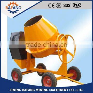 CM-4CP 260L mini Vertical Tilting Drum Concrete Mixer with gasoline engine