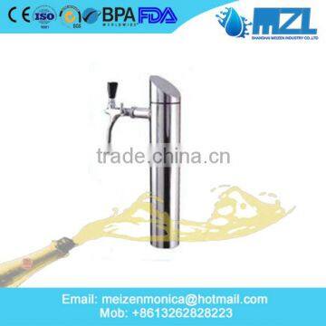 MZL Cheapest Price 4 Liters Unique Style Silvery Stainless Steel Beer Tower Dispenser in Canada photo-4