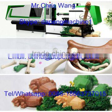 Hot Runner System Pet Injection Molding Machine for Dog Treats