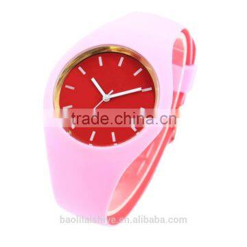 2017 New Style 5ATM Waterproof Silicone Chain Bracelet Watch photo-5