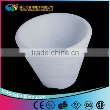 Manufactory rotational moulding different type PE plastic flower pot