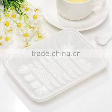 White Rectangle Disposable Plastic Food/fruit Frozen Packing Tray photo-4