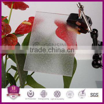 Polycarbonate Frosted Sheets Semitransparent 1.5mm,2mm,4mm,6mm100% Virgin PC Resin UV Resistance Coated Plastic Glass Panels photo-2