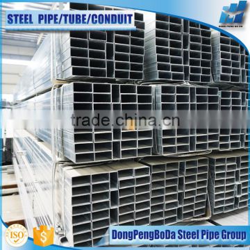 20*20*1.6 2016 hot sale gi pipe square hollow section made in china