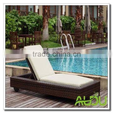 Audu Aluminium Florida Pool Wicker Outdoor Lounger