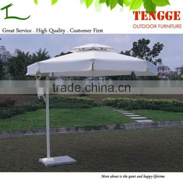 White color waterproof outdoor umbrellas waterproof chinese umbrella