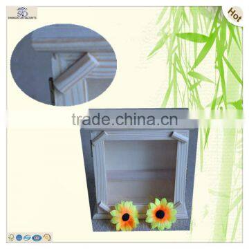 House Shaped Hinged Paulownia Wooden Stationery Storage Box photo-2